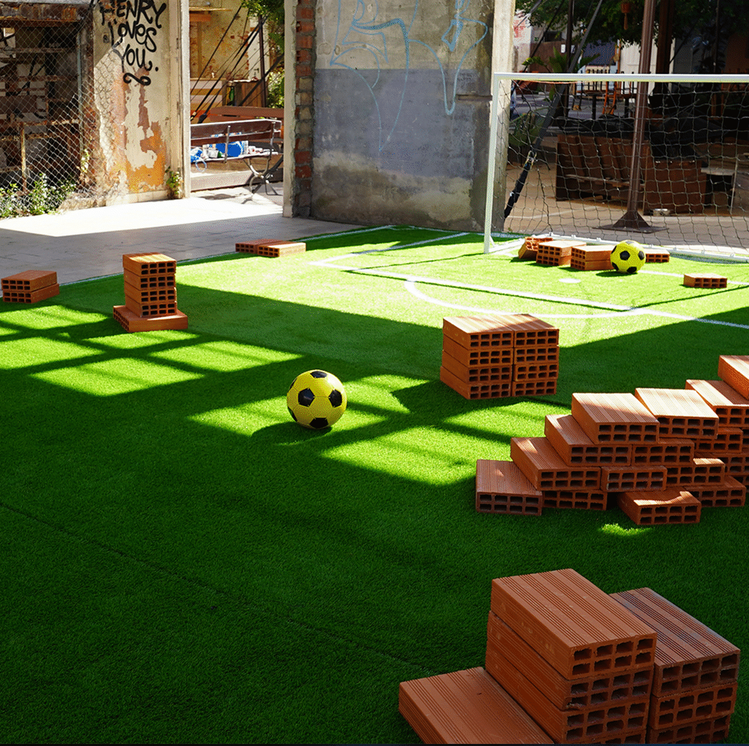Football pitch